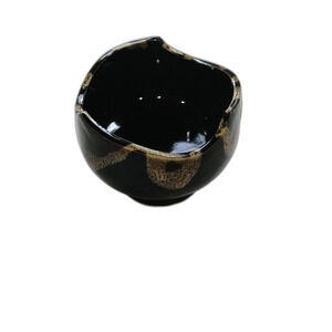 Authentic Handcrafted Japanese Kiyomizu Ware Sake Cup / Chawan Bowl by Wako